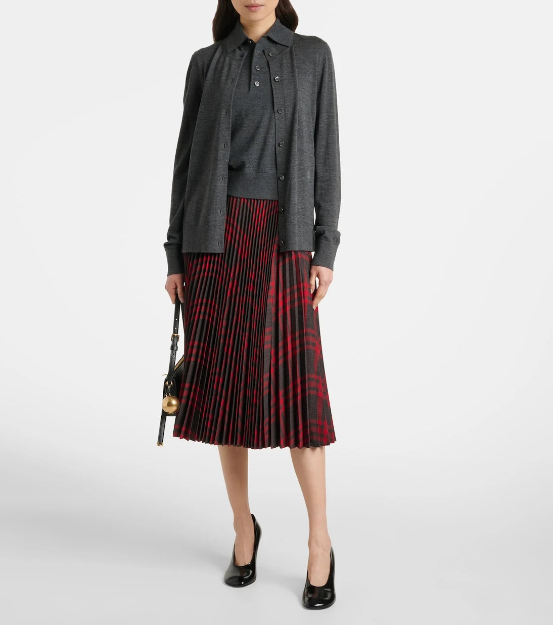 Burberry - Wool polo shirt