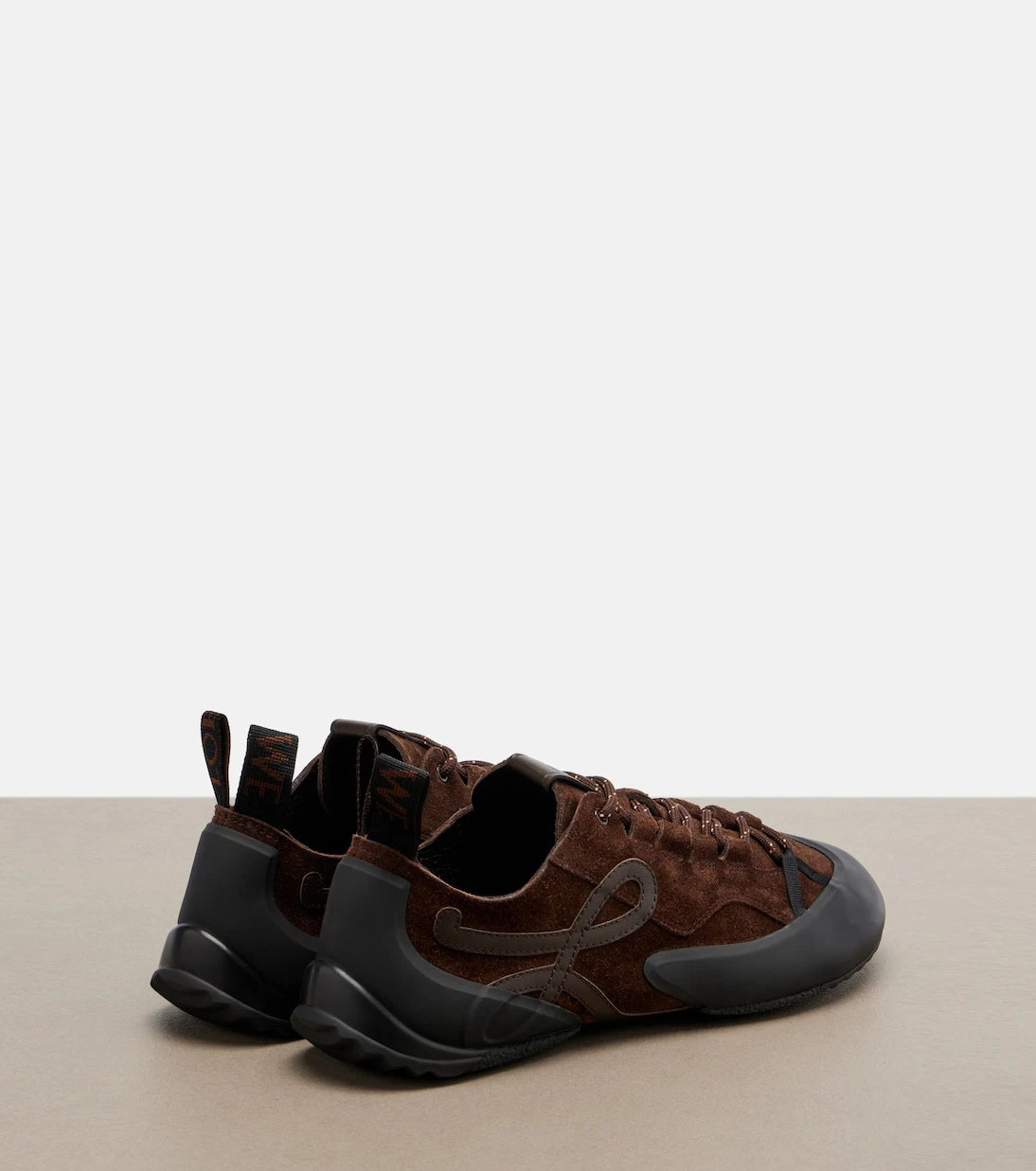 Loewe - Grip Anagram suede sneakers