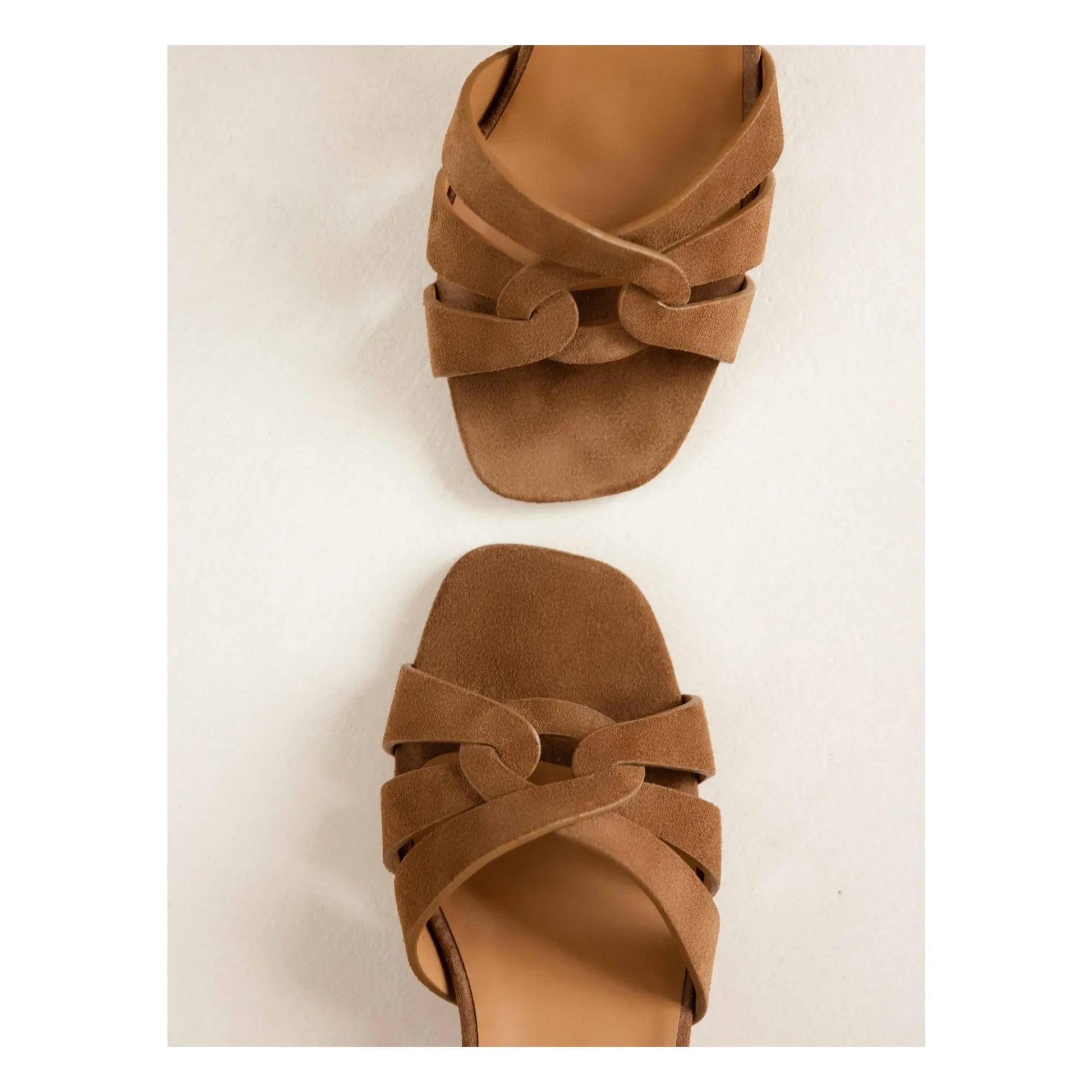 Bobbies - Esther Sweden sandals | Camel