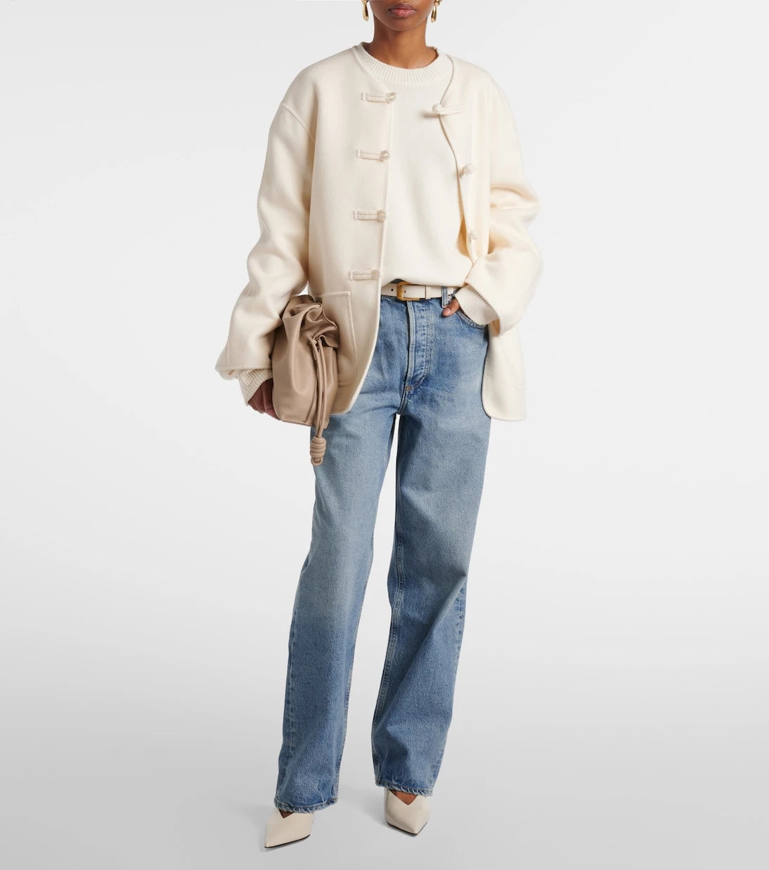 Agolde - Henson mid-rise wide-leg jeans
