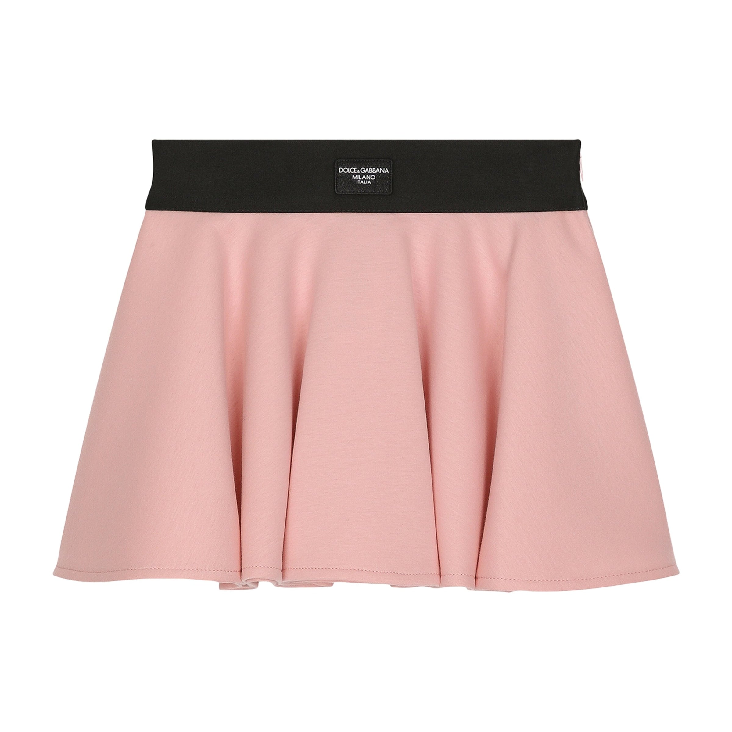 Dolce & Gabbana Kids Cotton Logo-Detail Mini Skirt (2-6 Years)
