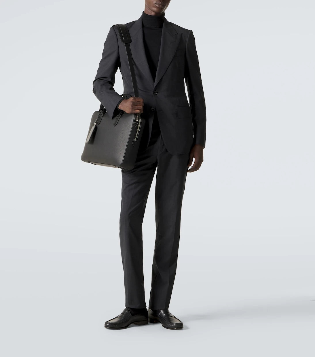 Tom Ford - Elliot leather briefcase