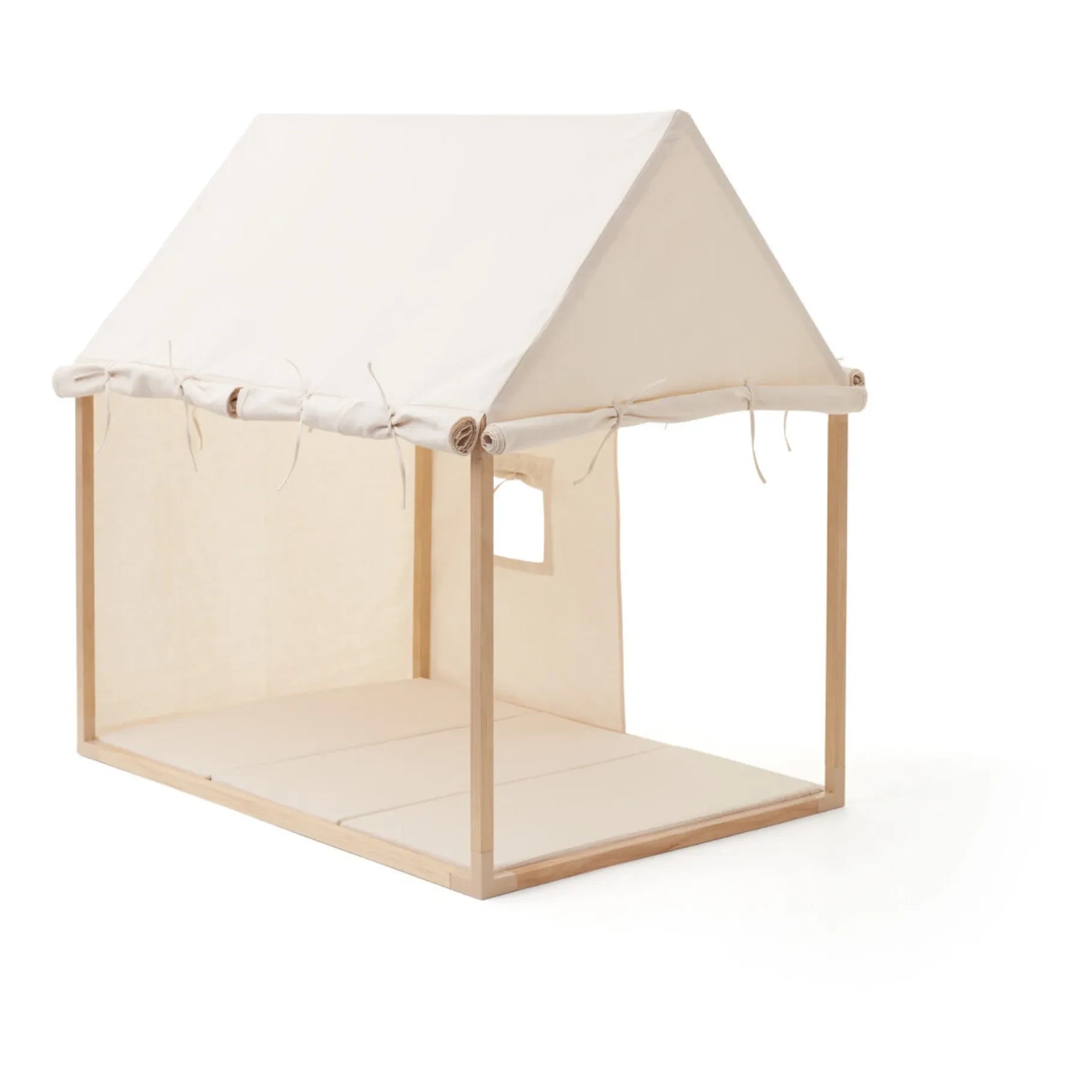 Kid's Concept - Cotton and Wood House | Off white
