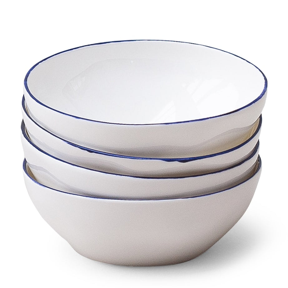 FELDSPAR Set of 4 Cobalt Ice Cream Bowls (13cm)