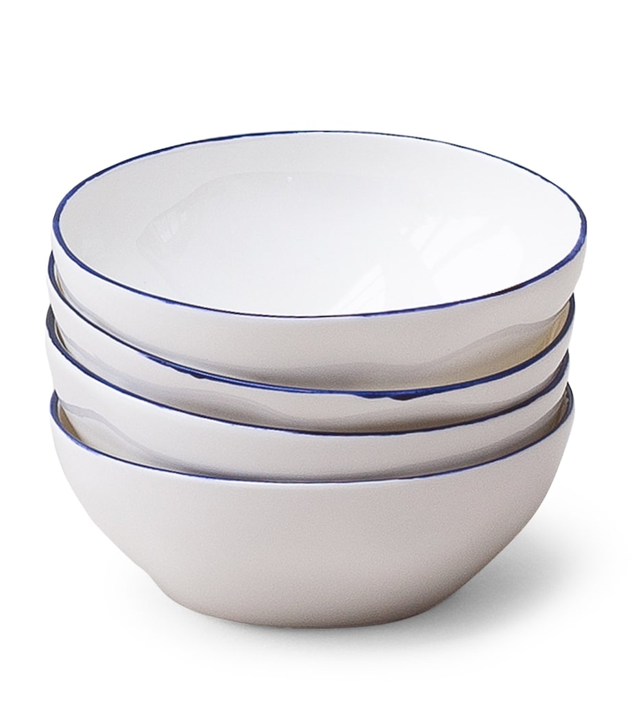 FELDSPAR Set of 4 Cobalt Ice Cream Bowls (13cm)