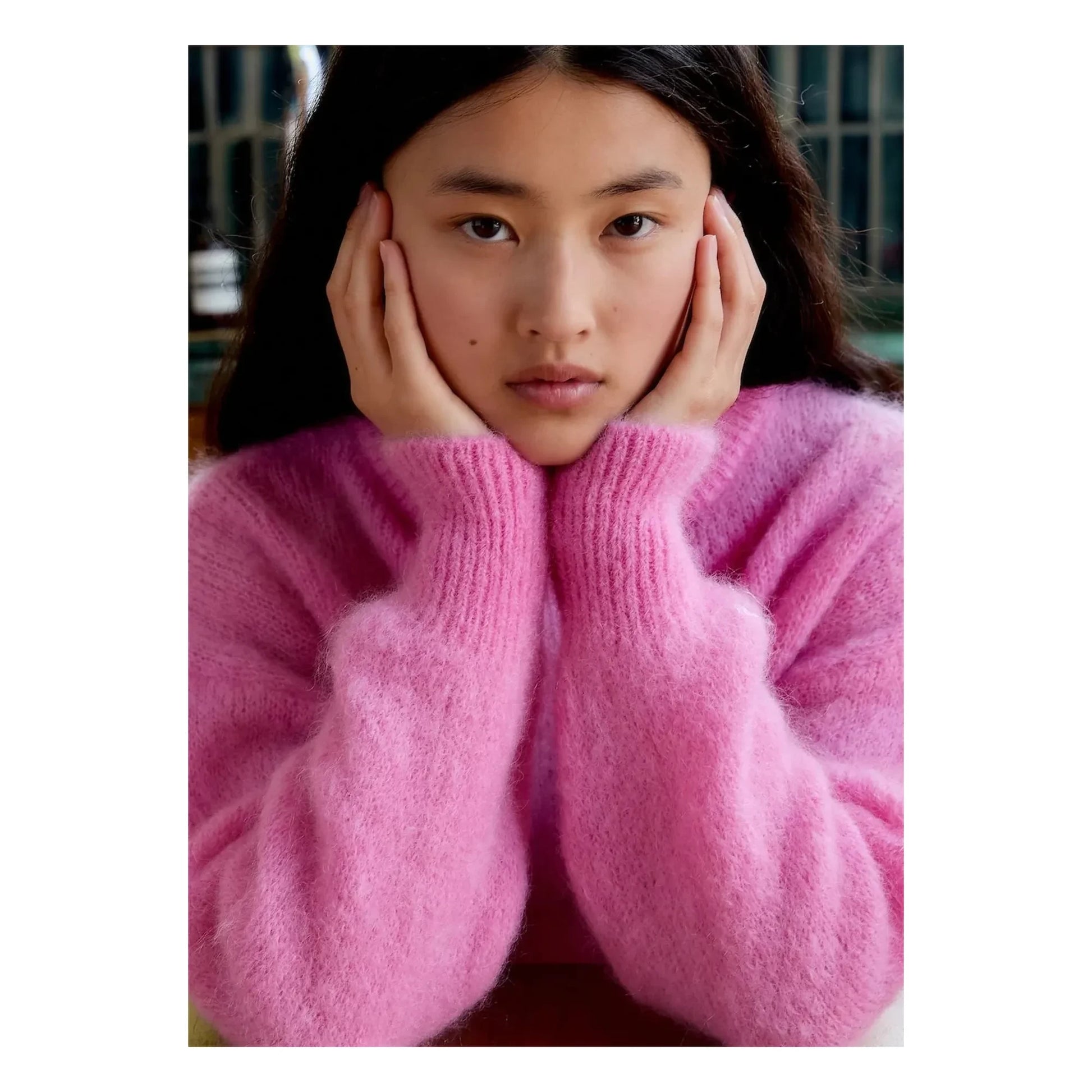 Surprise Paris - Jane Super Kid Mohair sweater | Pink