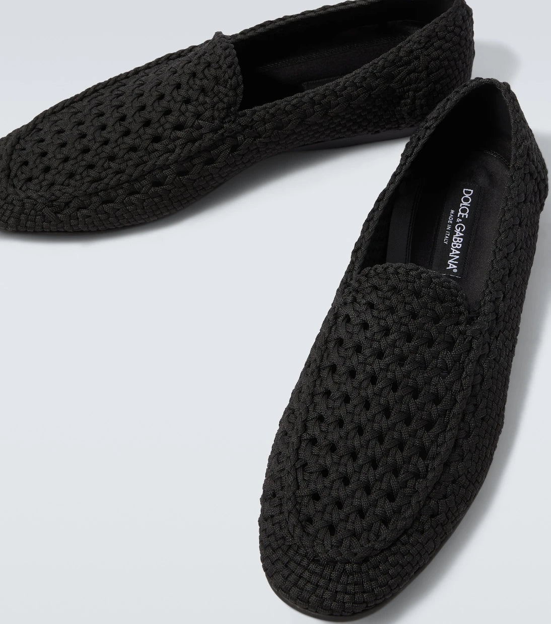 Dolce&Gabbana - Woven loafers