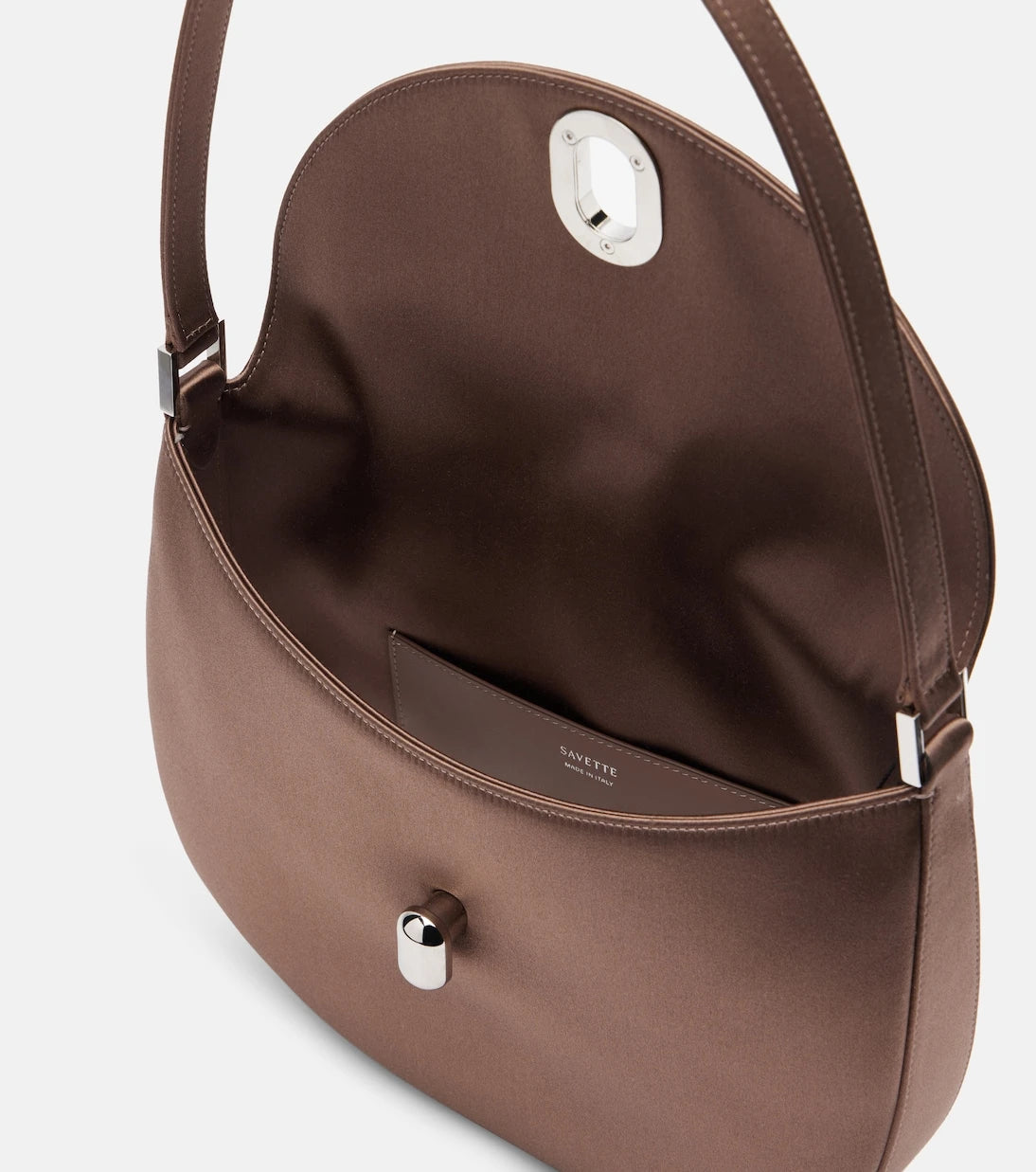 Savette - Tondo Small satin shoulder bag
