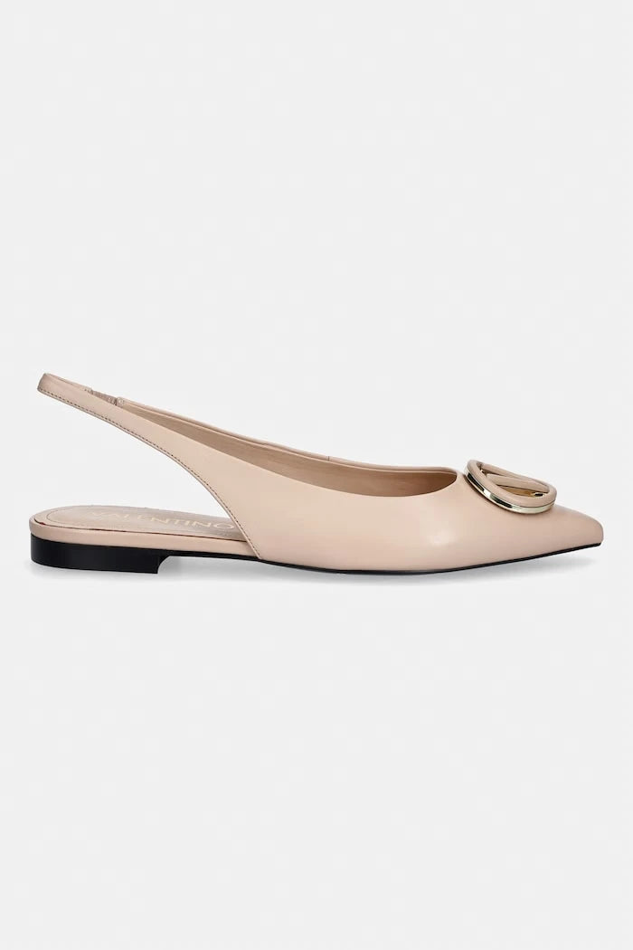 Valentino балеринки от кожа SLINGBACK FLAT