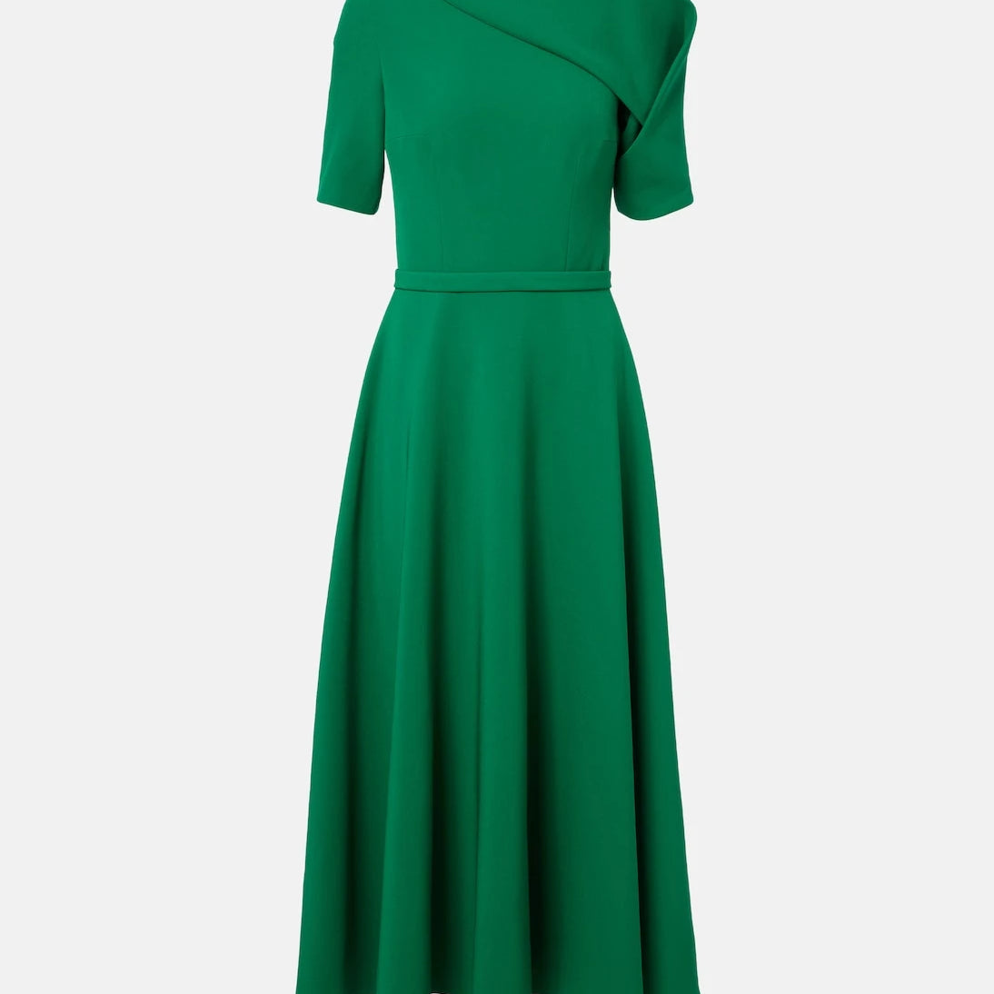 Safiyaa - Stephanie draped crêpe cocktail dress