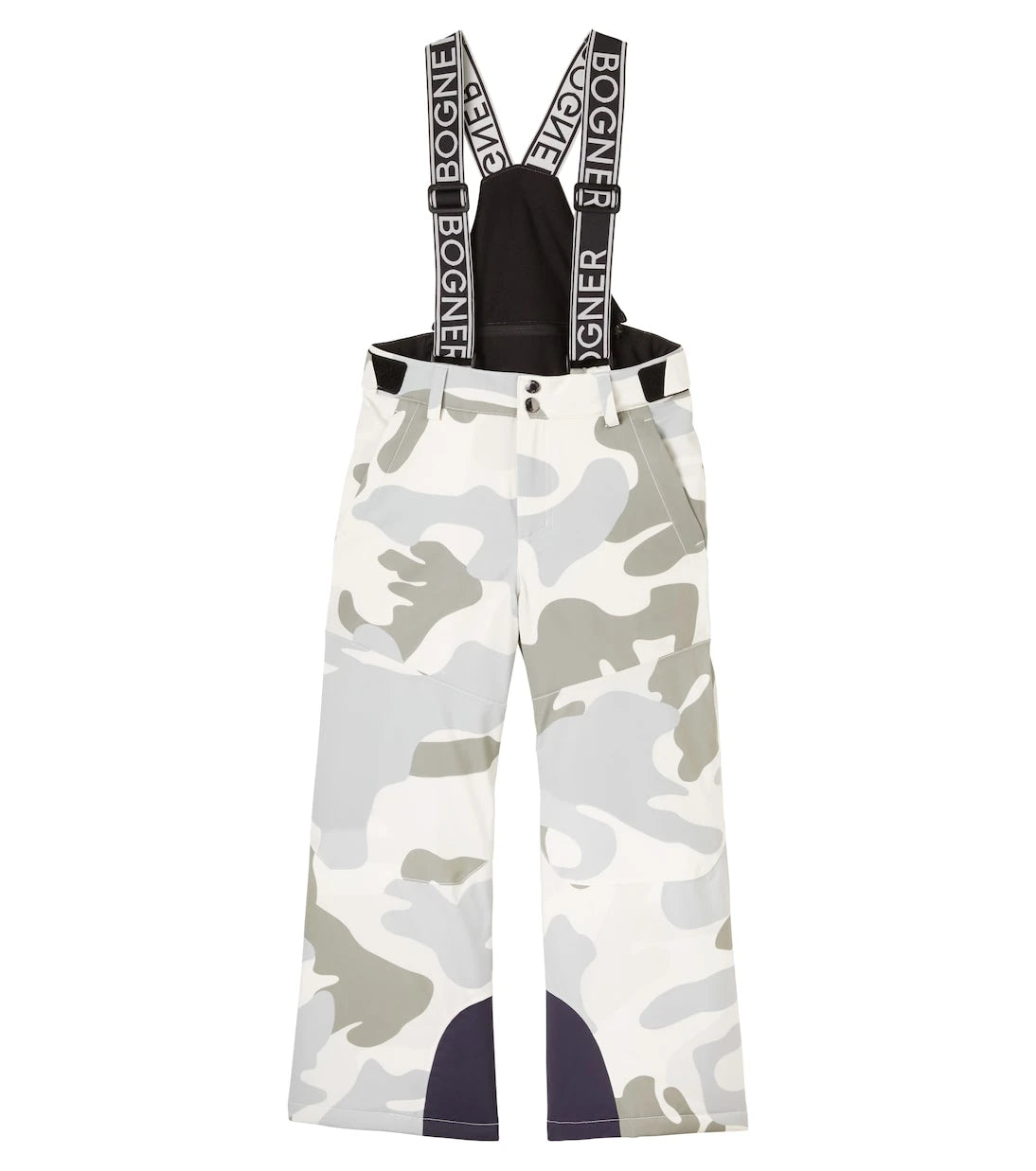 Bogner Kids - Yuki logo camouflage ski salopettes