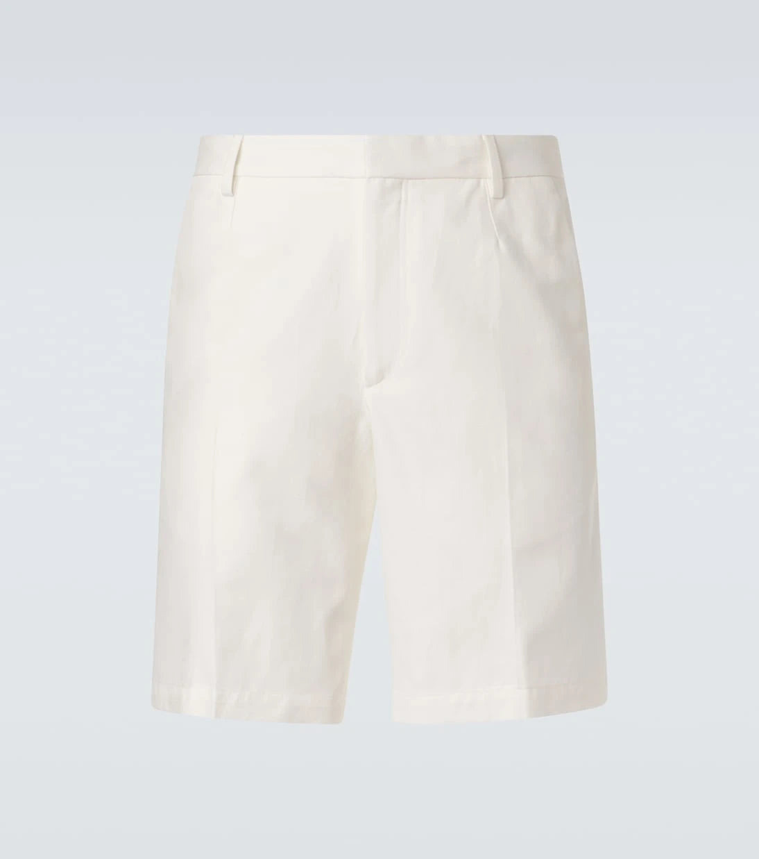 Zegna - Cotton and linen shorts