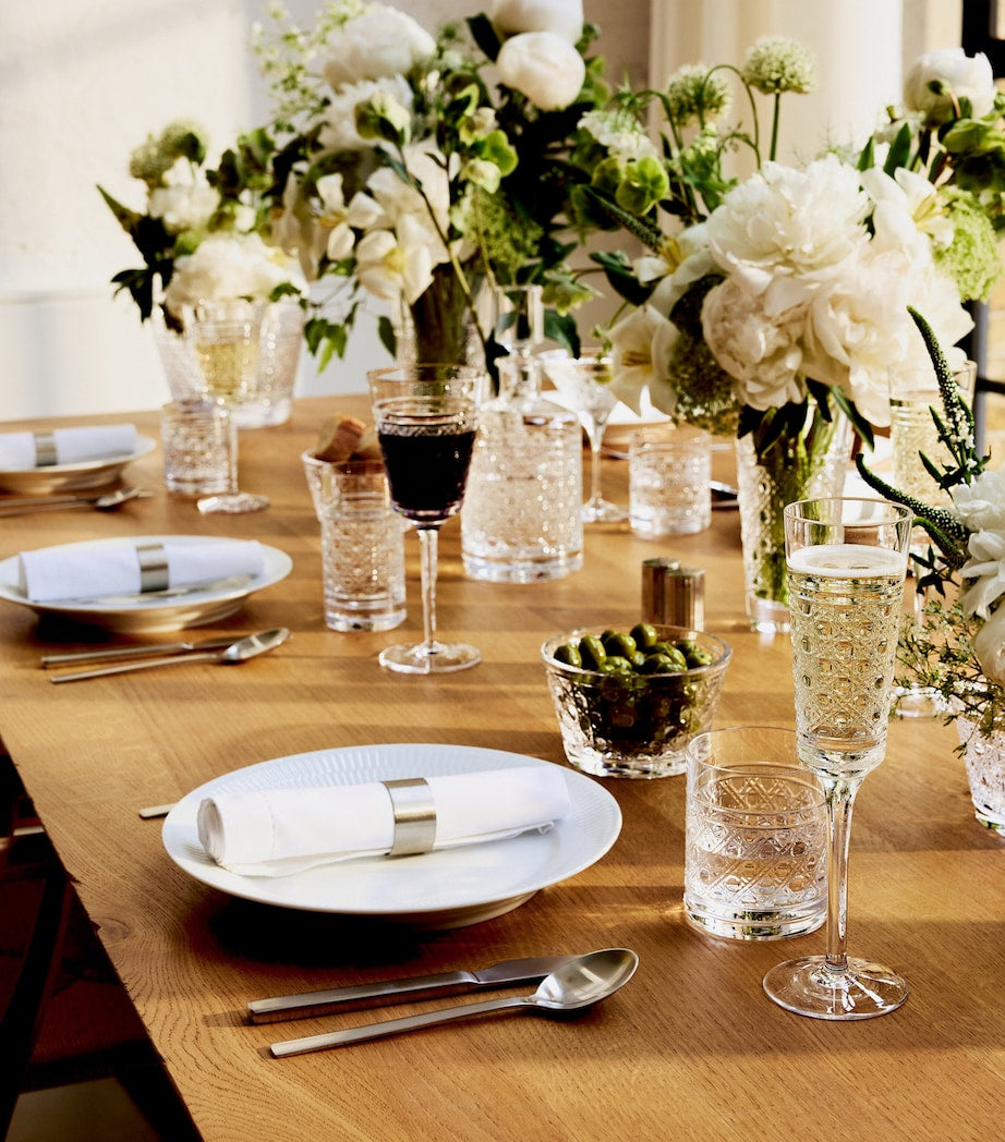 Set of 2 Crystal Red Wine Goblets (384ml)