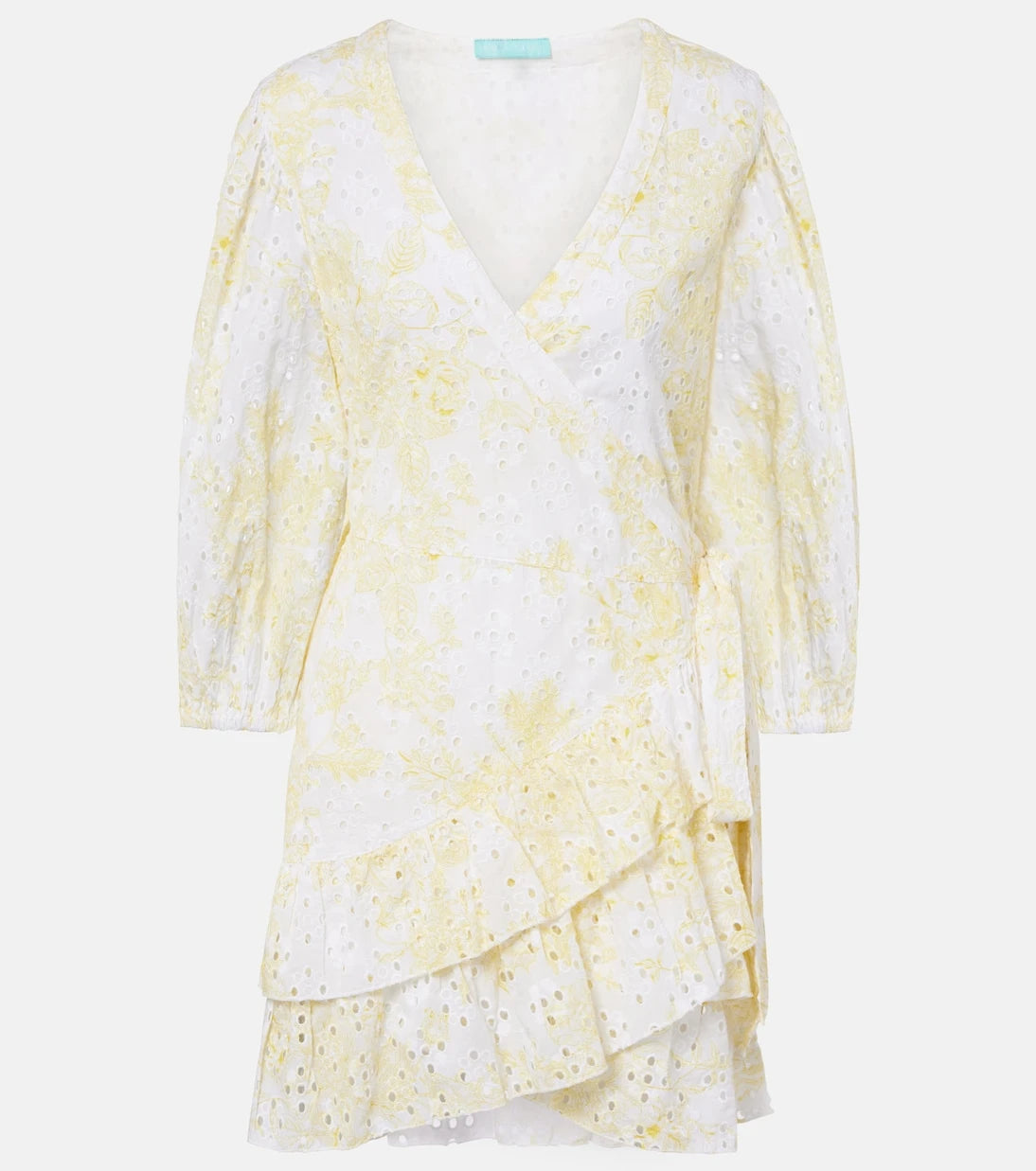 Melissa Odabash - Tabitha broderie anglaise cotton wrap dress