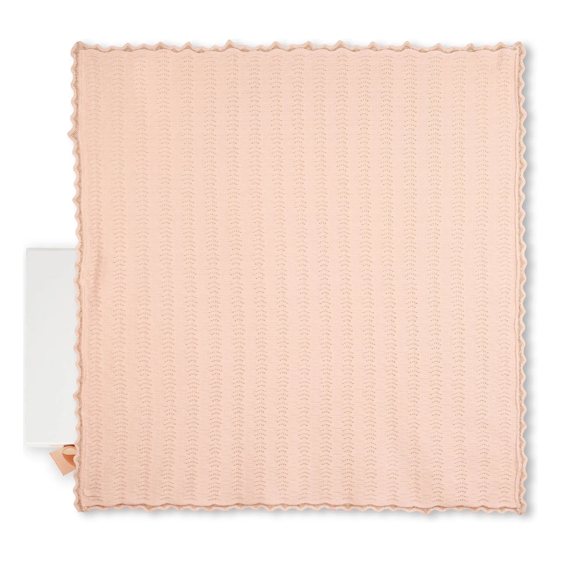 Chloé - Organic cotton blanket | Powder pink