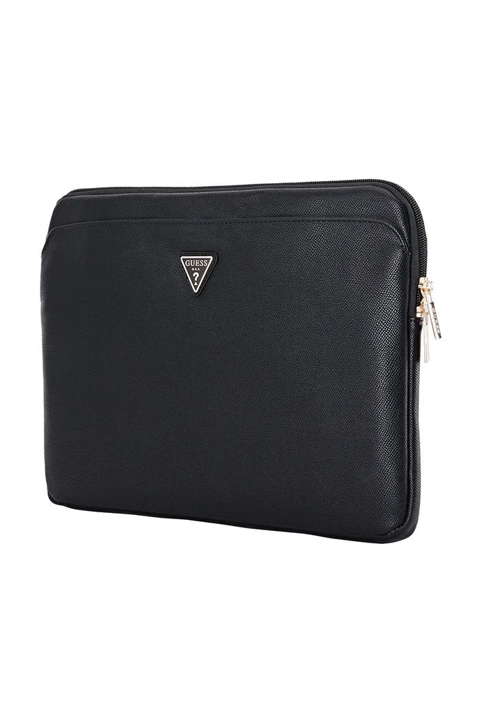 Калъф за лаптоп Guess Sleeve 14" Grained Zipper Pocket Triangle Logo