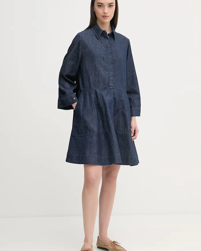 United Colors of Benetton denim elbise