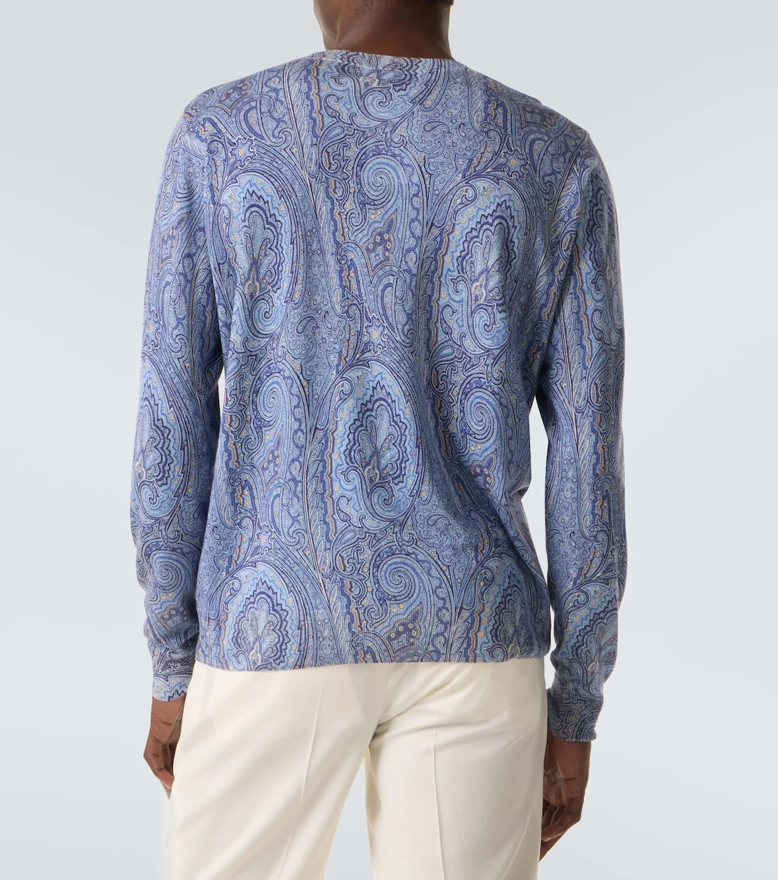 Etro - Paisley silk and cashmere sweater