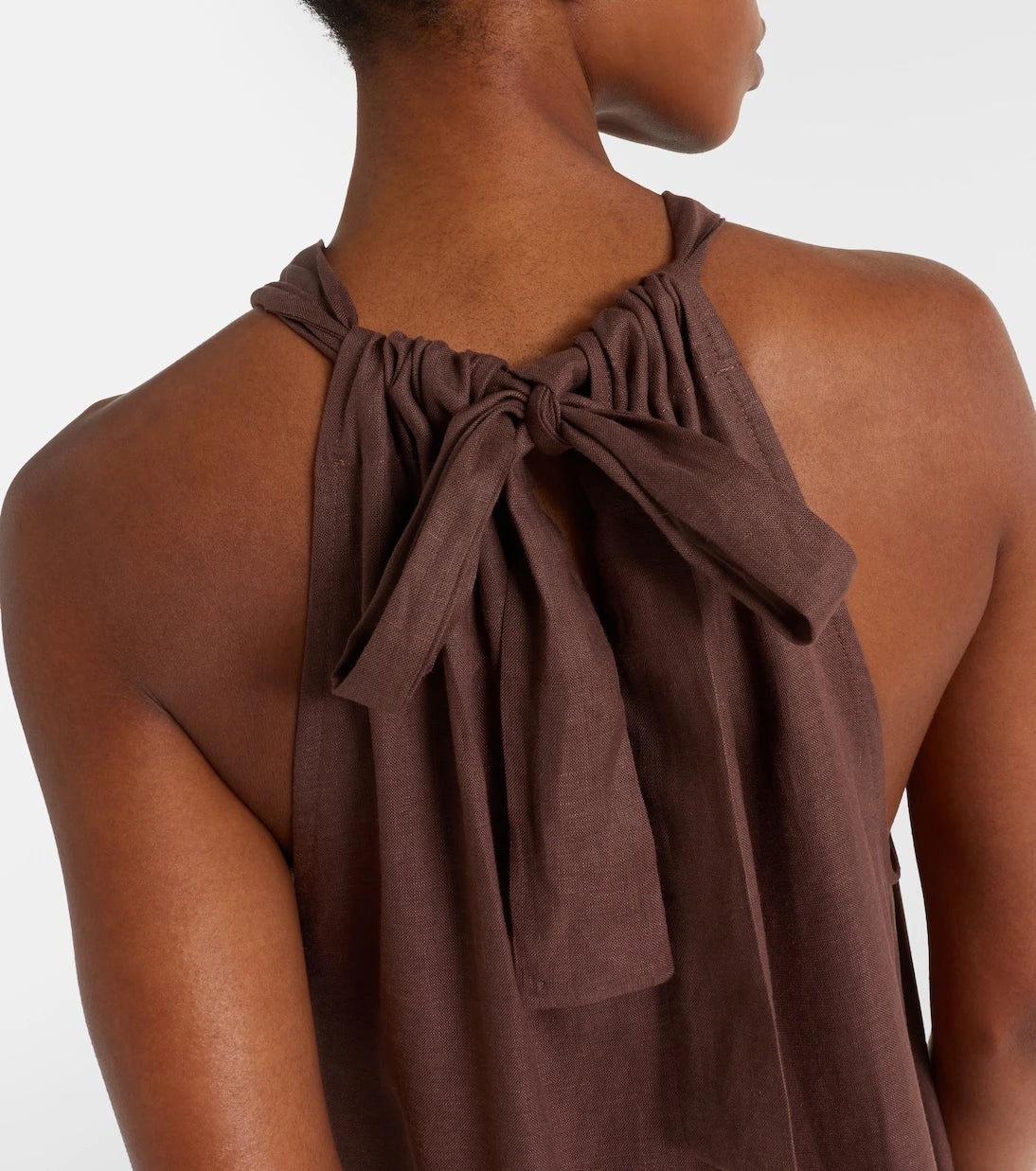 Asceno - Linen maxi dress