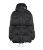 Prada Black Hooded Re-Nylon Puffer Jacket
