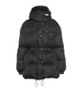 Prada Black Hooded Re-Nylon Puffer Jacket