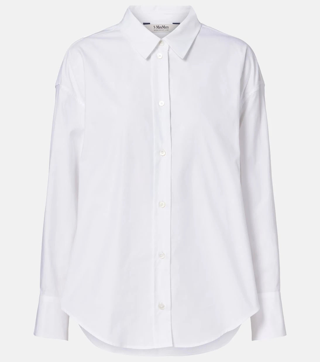 'S Max Mara - Adele cotton poplin shirt