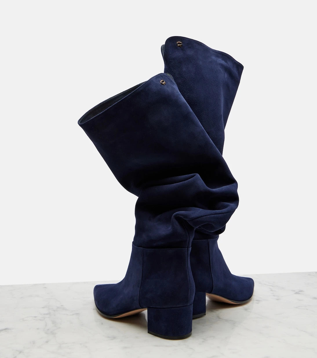 Gianvito Rossi - Suede knee-high boots