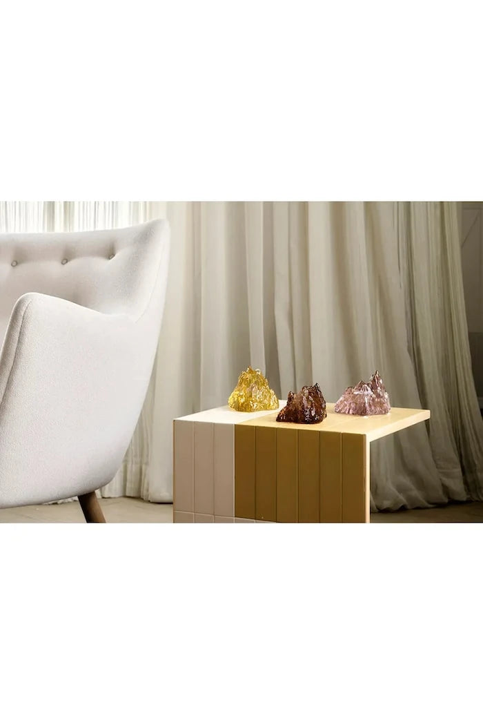 Kosta Boda The Rock Dekoratif Mumluk 9,1 cm