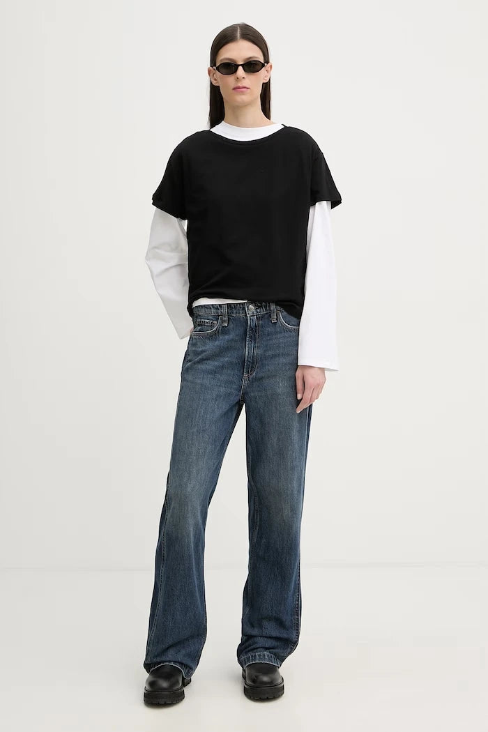United Colors of Benetton тениска basic дамска от памук