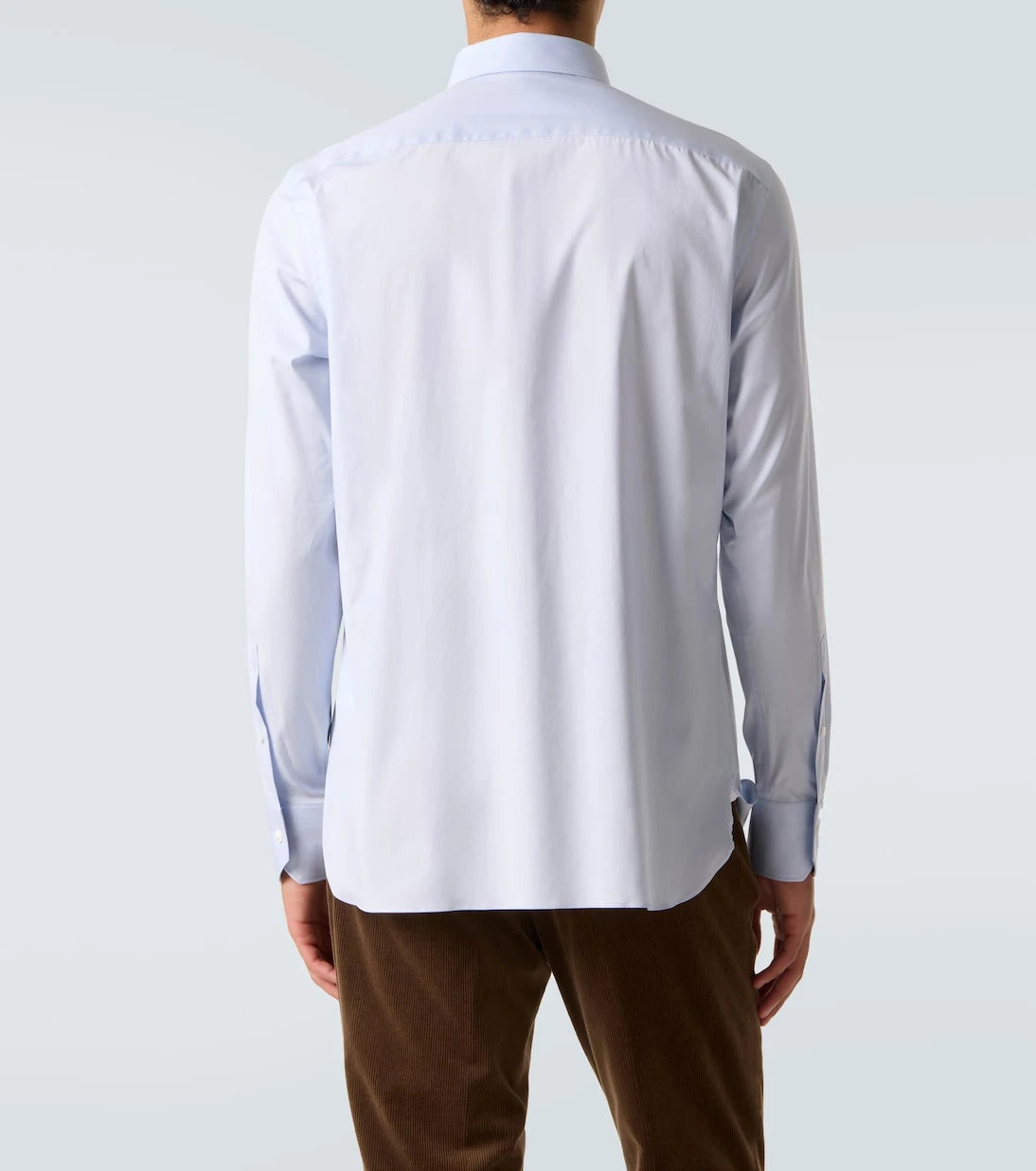 Zegna - قميص من مزيج القطن