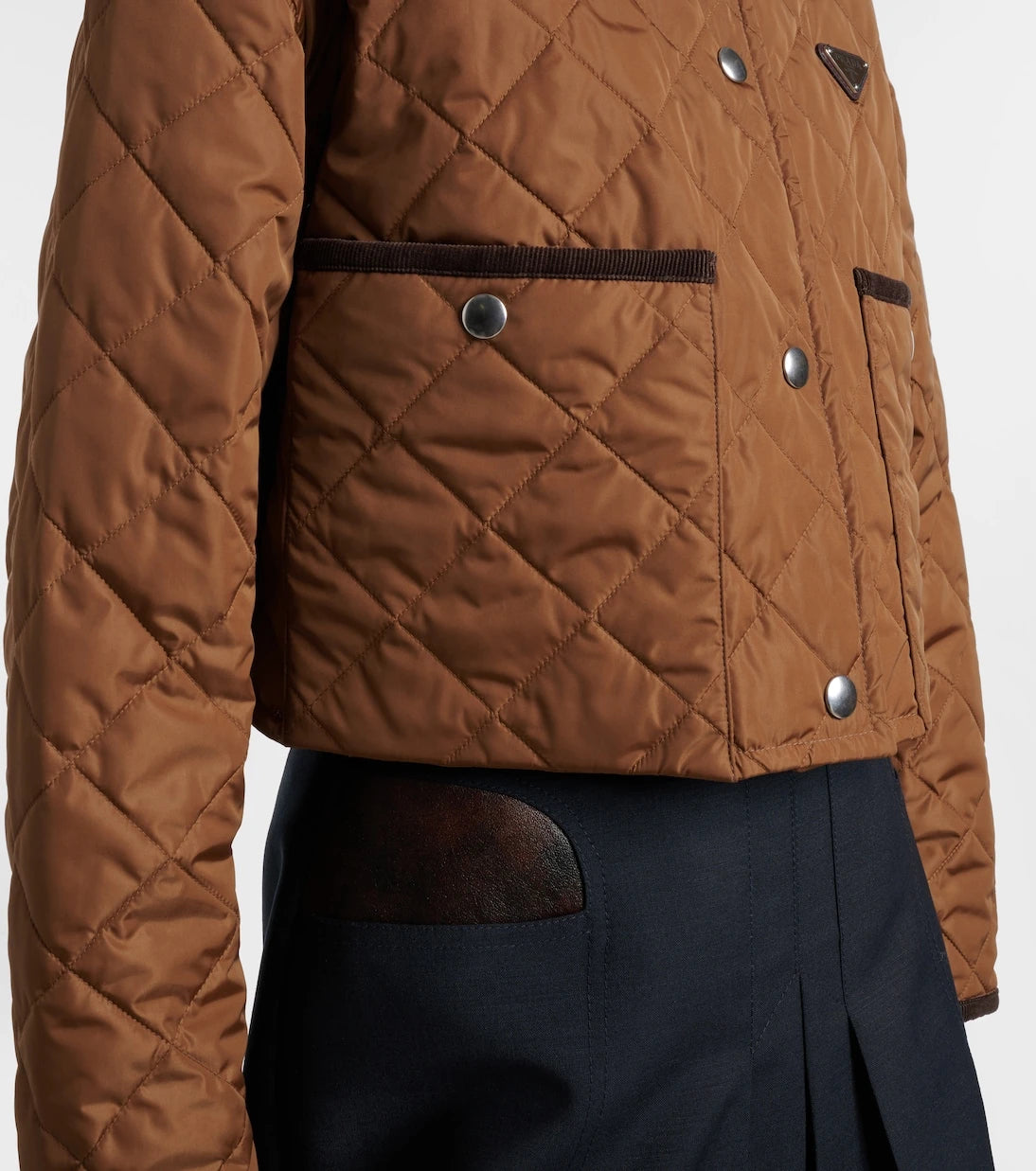Prada - Re-Nylon quilted cropped jacket