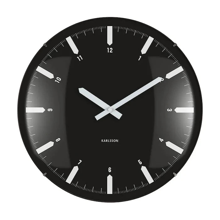 Стенен часовник Karlsson Realista Dome 35 cm