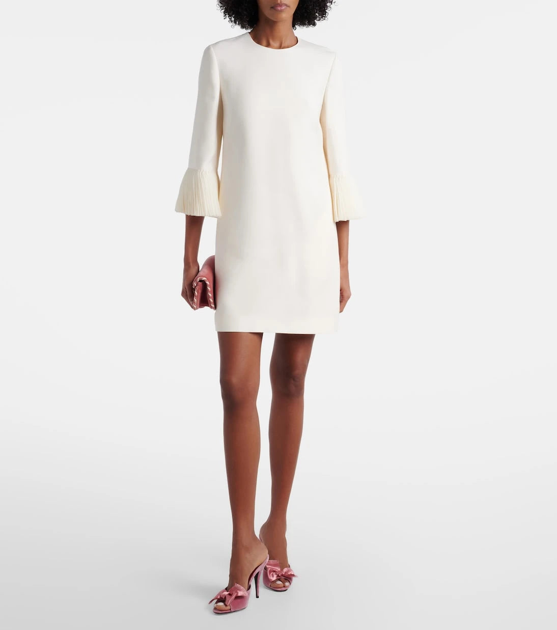 Valentino - Wool and silk minidress