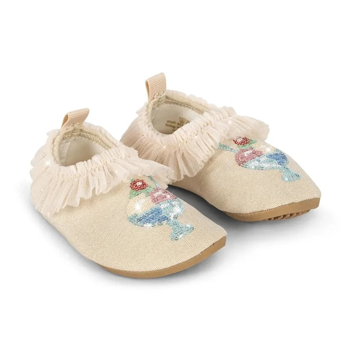 Konges Sløjd AMANDINE FRILL SWIM SHOES Çocuk Su Ayakkabıları