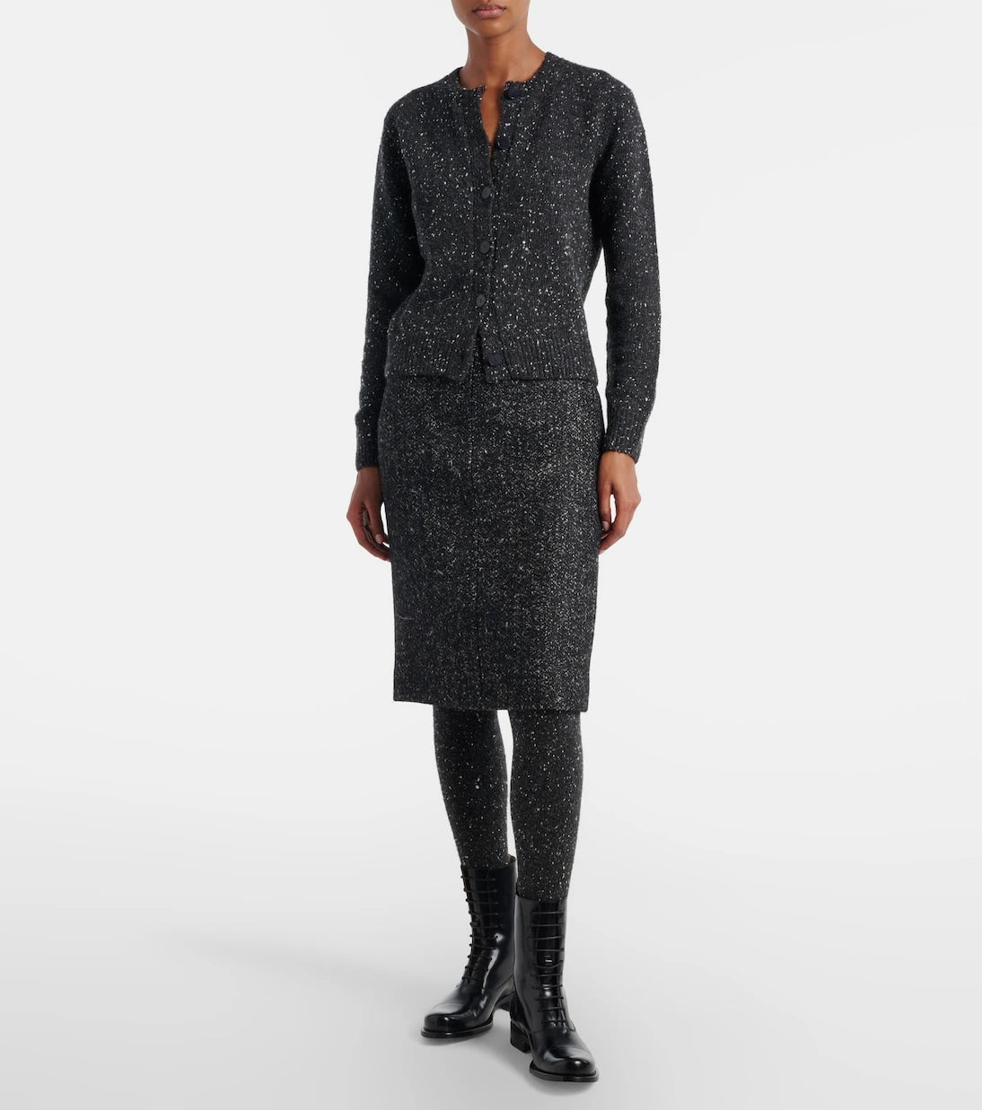 The Row - Malva wool midi skirt