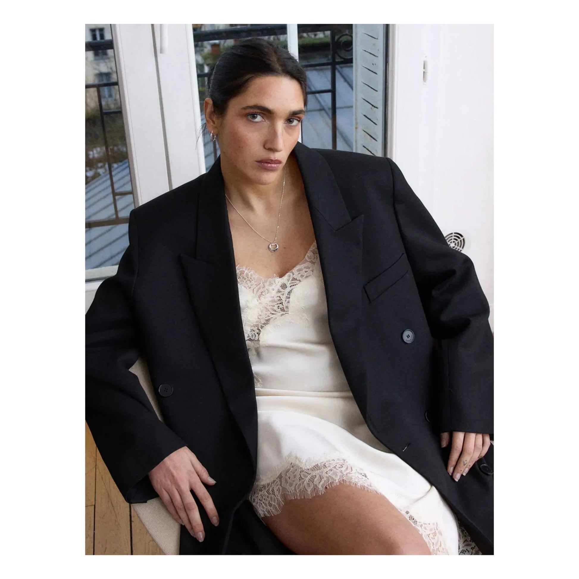 Louise Damas - Les Volutes necklace | Silver
