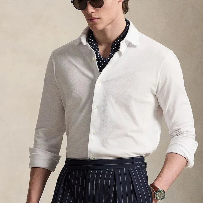 Polo Ralph Lauren риза мъжка памучна