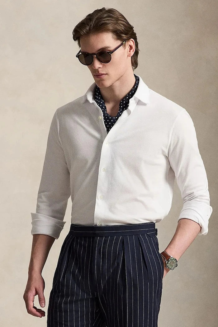Polo Ralph Lauren риза мъжка памучна