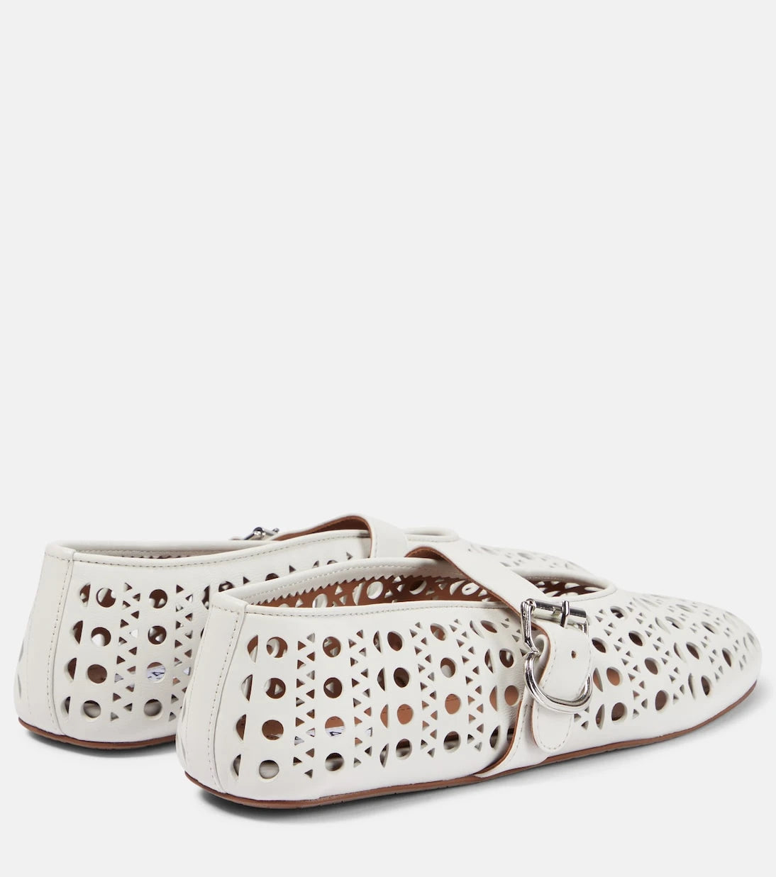 Alaïa - Vienne leather ballet flats