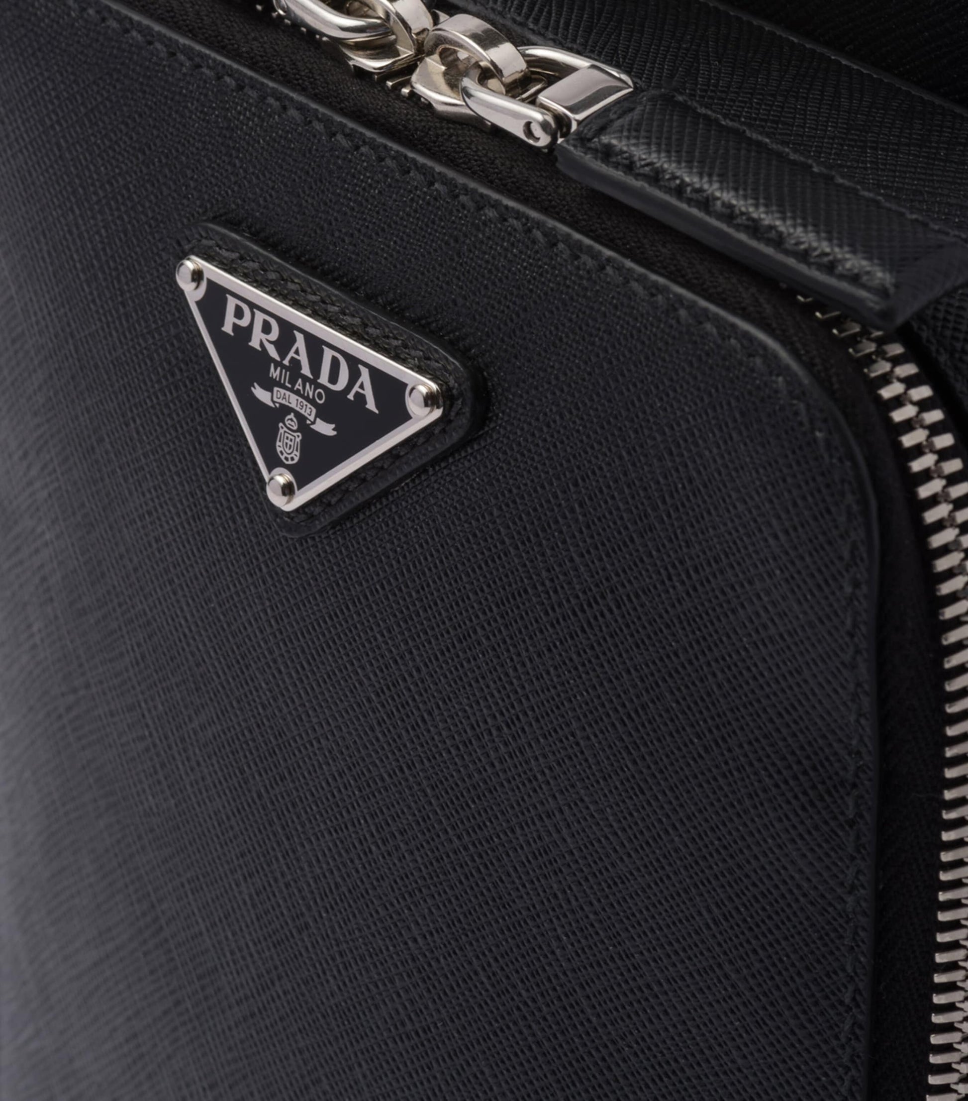 Prada Saffiano Leather Brique Cross-Body Bag