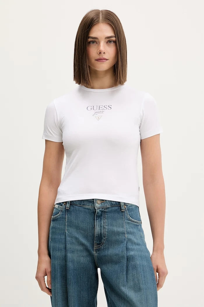 Guess Jeans тениска дамска с памук