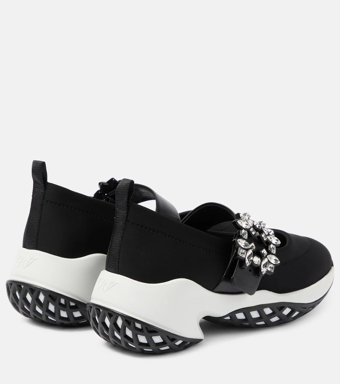 Roger Vivier - حذاء رياضي مزين "فف ماتش"