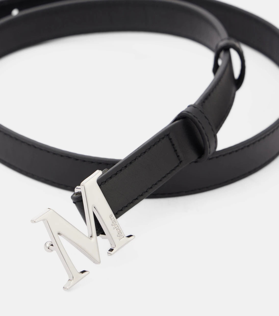 Max Mara - Logo leather belt