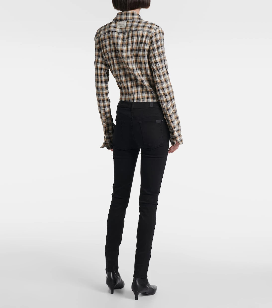 7 For All Mankind - Mid-rise skinny jeans
