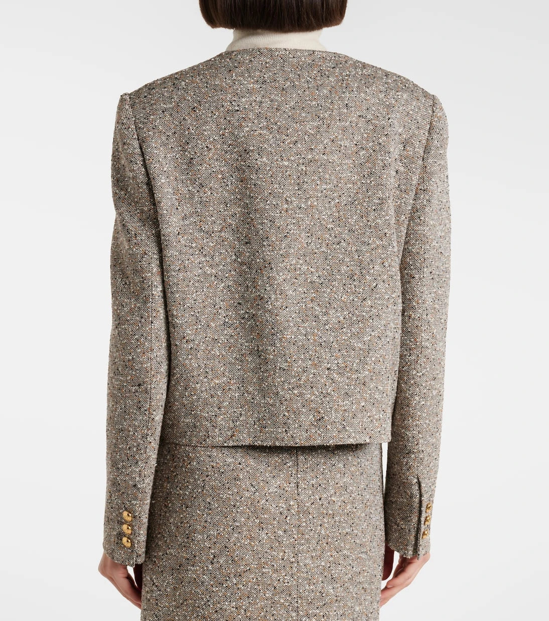 Blazé Milano - Shamo linen-blend tweed jacket