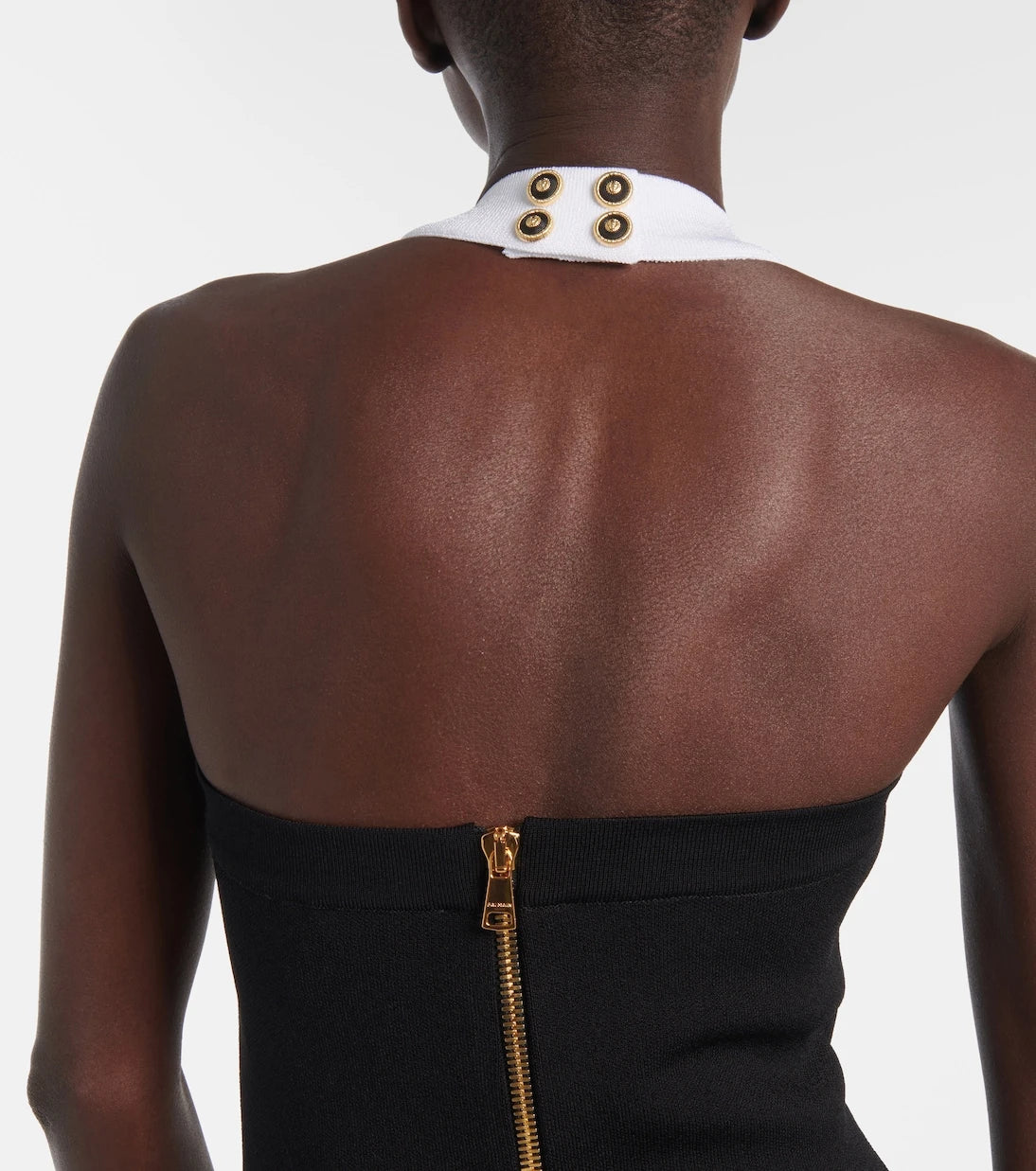 Balmain - Halterneck minidress