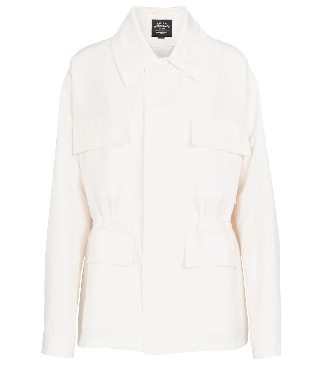 Stella McCartney - Cotton and linen-blend jacket