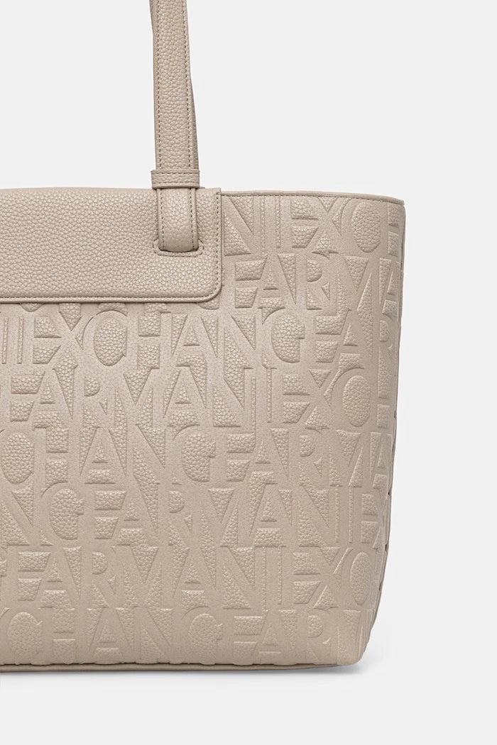 Armani Exchange kadın suni deri alışveriş çantası