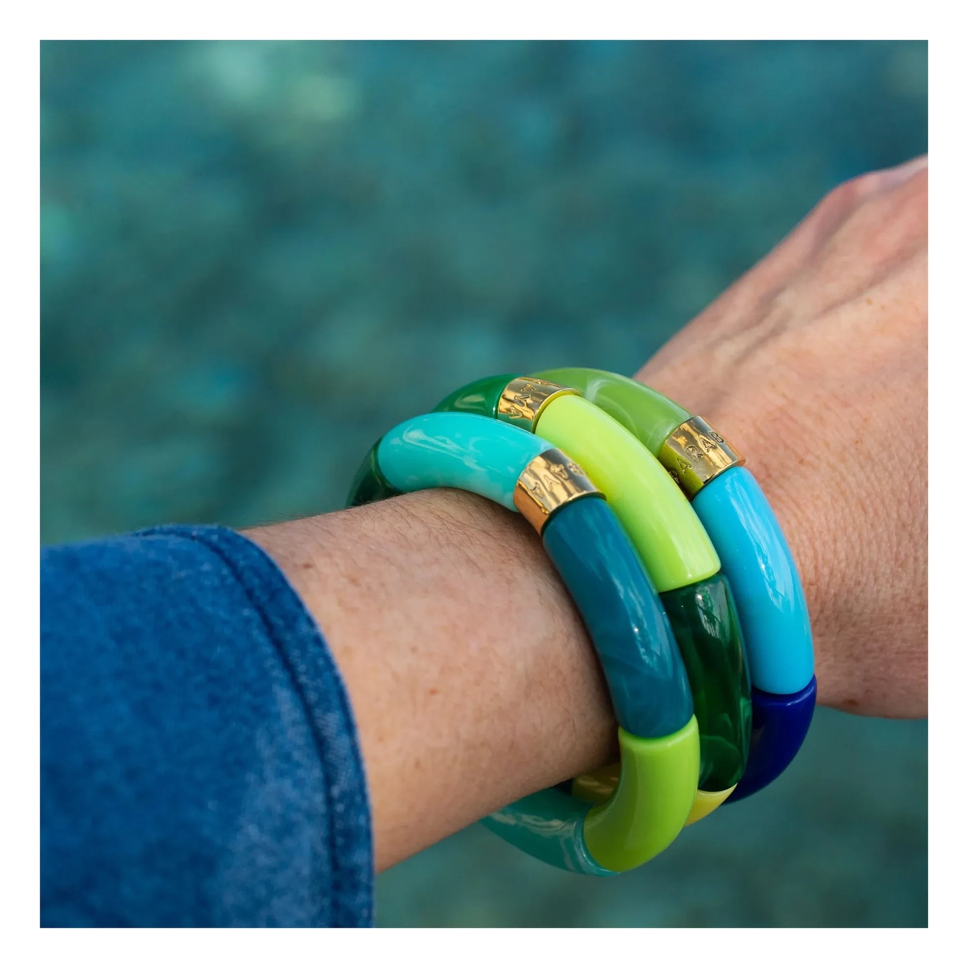 Parabaya - Citrus 3 bracelet | Green