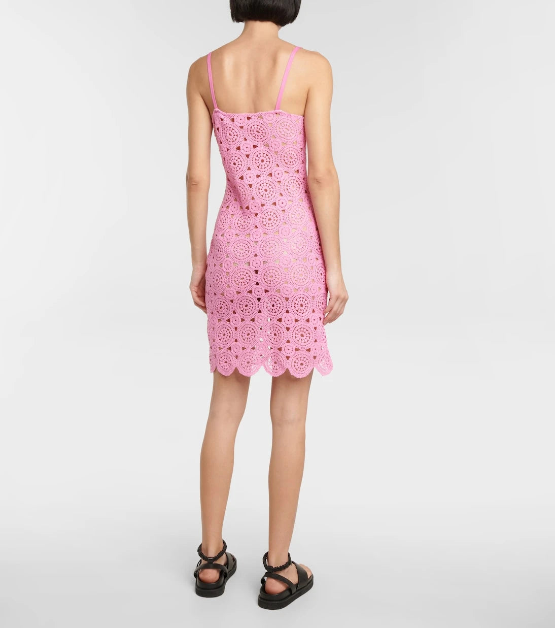 Rotate - Silke crochet slip dress